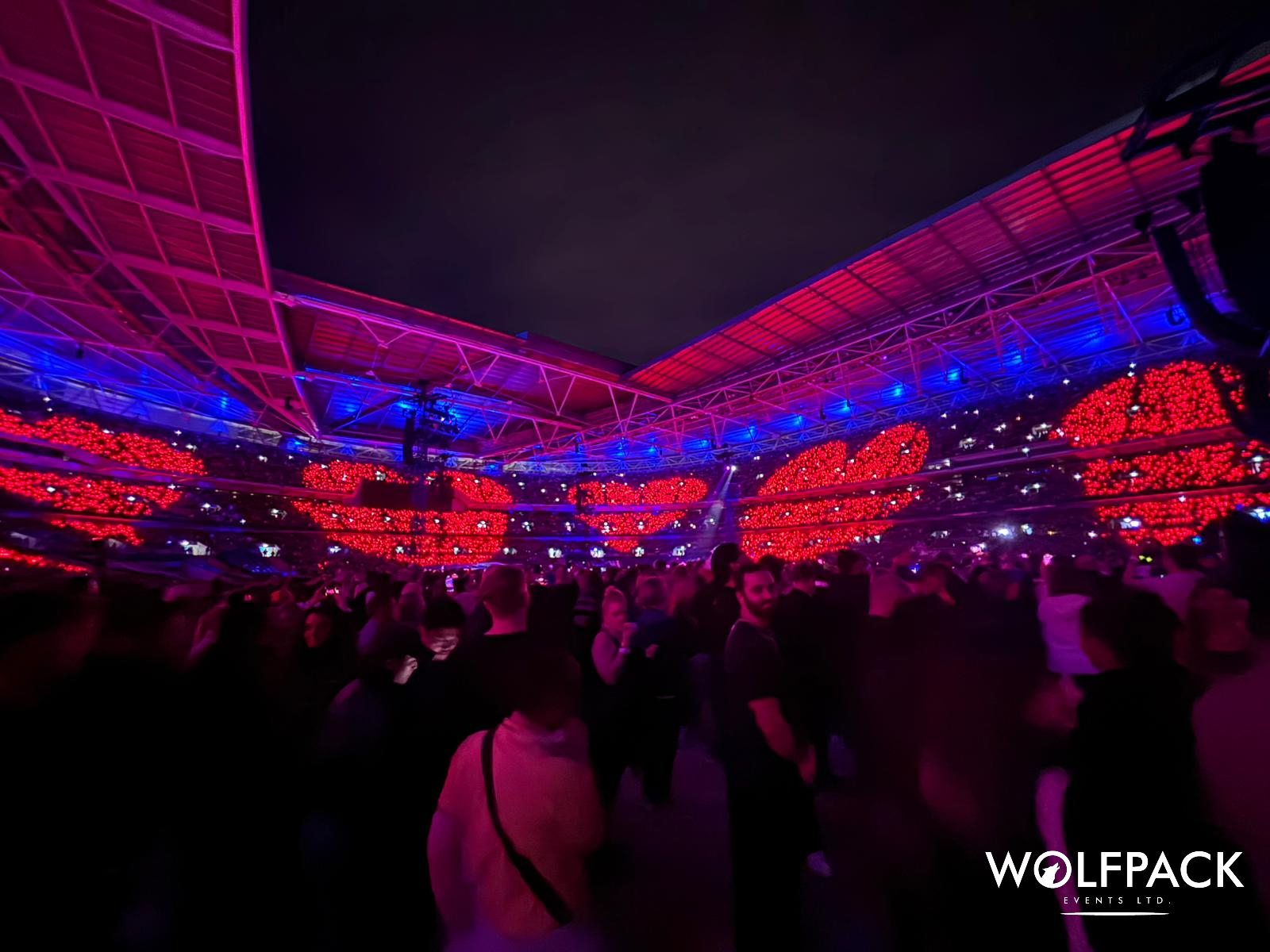 Coldplay Site Management Wembley