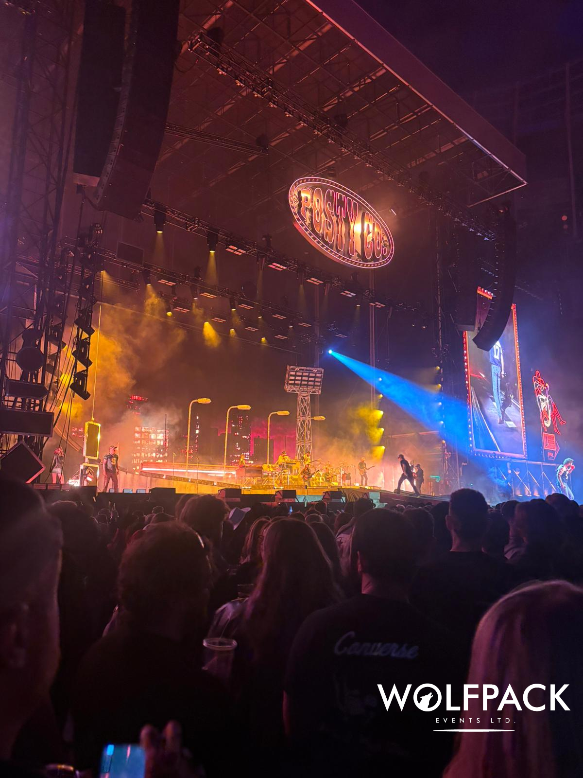 Post Malone Site Management Tottenham