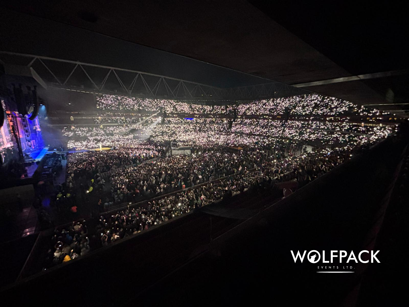 Robbie Williams Site Management Cardiff Principality